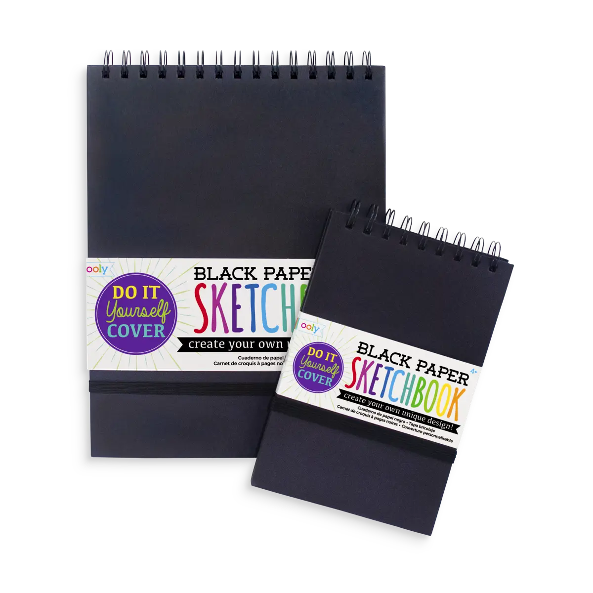 Black DIY Cover Sketchbook