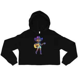 Rap Rodeo Crop Hoodie Fabric Fleece Cropped Menswear Sweatshirts Matching Hem Fashion Cotton Man Underwear Tops Sweaters Pullover Long Sleeve Casual Tights unisex hoodie