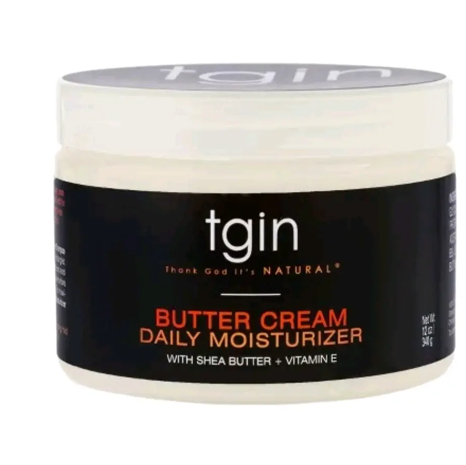 TGIN Butter Cream Daily Moisturizer with Shea Butter & Vitamin E - 12 fl oz - Skincare, Skin Repair, Natural Ingredients