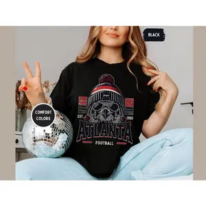 ATL Football Tee Retro Falcons Apparel