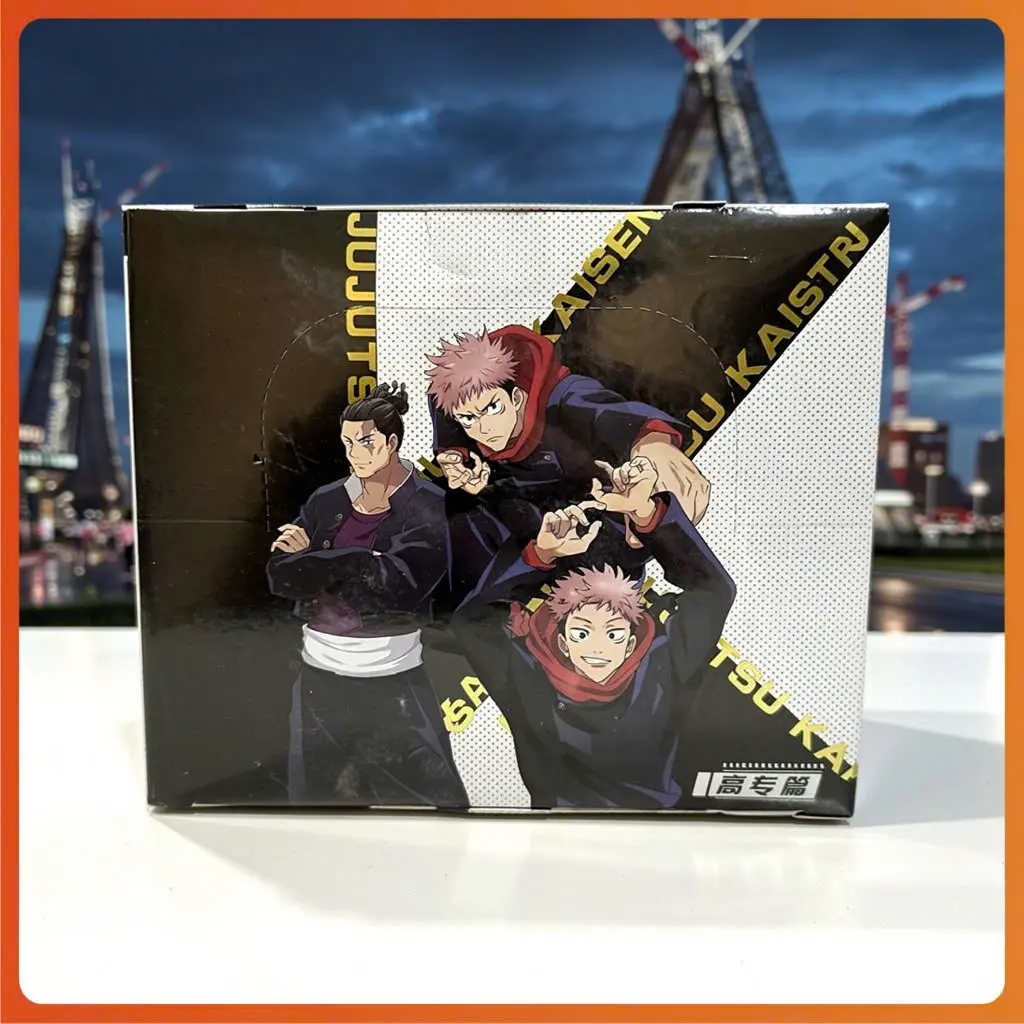 Jujutsu Kaisen Collectible Card Box – 32 Random Packs, 5 Anime Trading Cards Each
