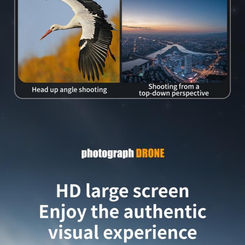 8K  Foldable FPV Drone with Brushless Motors - 2000m Long Control Range, 100m Max Flight Height, 7m/s Speed, 244g Lightweight, 2 Batteries, 360° Obstacle Avoidance & Optical Flow Hovering