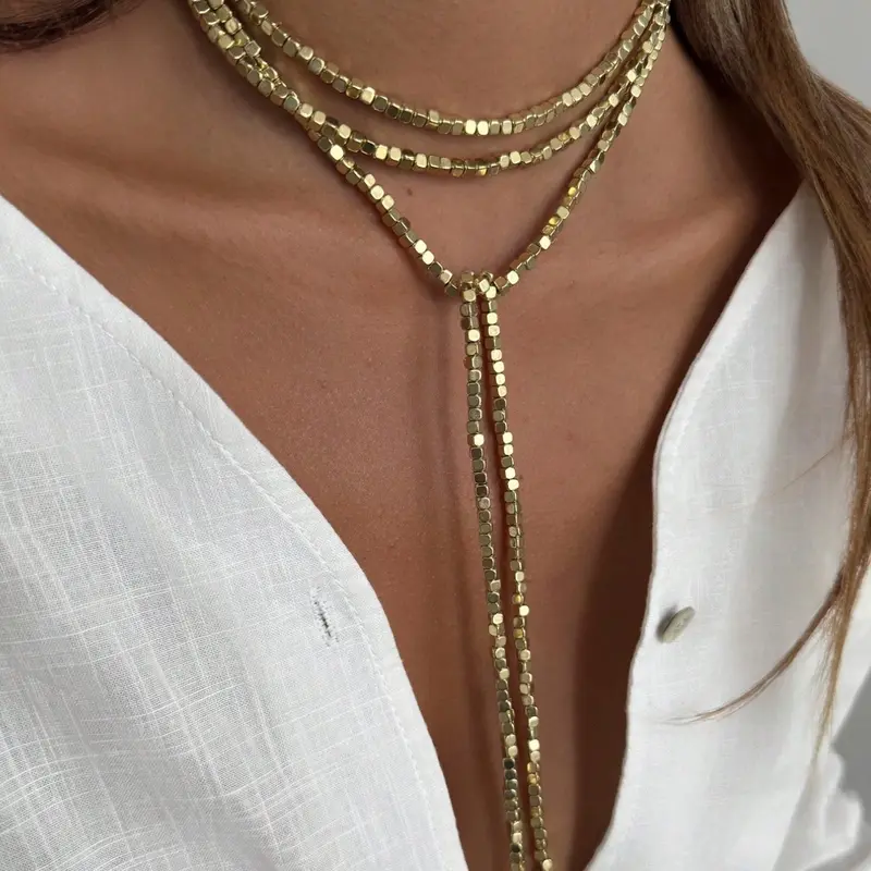 1pc Luxury Sparkling CZ Faux Pearl Beaded Long Necklace, Elegant Necklace, Personalized Metal Disc Tassel Pendant Necklace For Women, Bling Chain, Suitable For Parties, Gifts, And Daily Wear (Color And Texture As Per Actual Item) Layered Necklaces