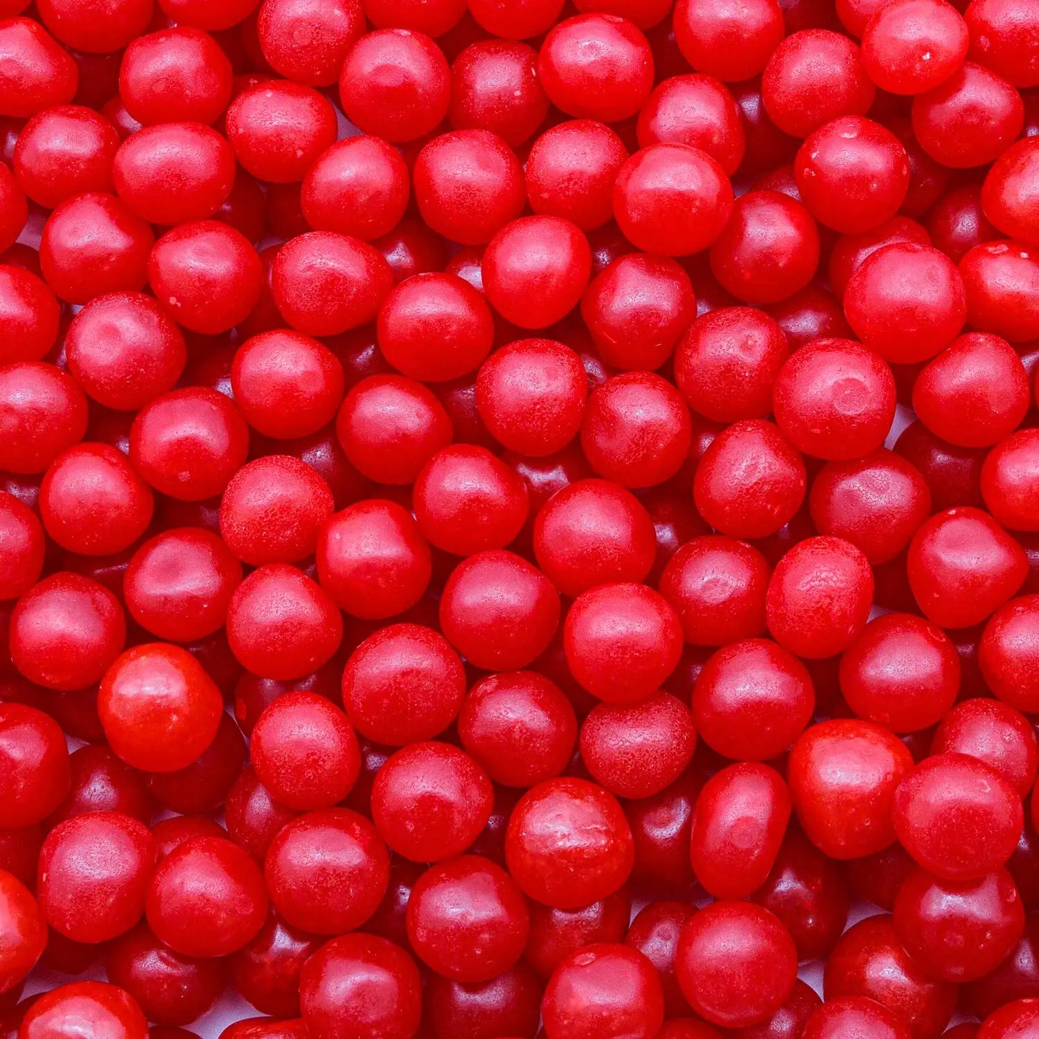 Sour Cherry Candy Balls 1 lb – Old Fashioned Gummy, Chewy Texture, Bold Flavor, Bulk Resealable Bag