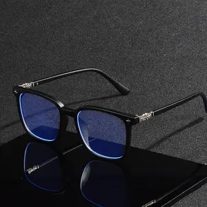 CRIXALIS Blue Light Blocking Glasses Fashionable and Trendy Unisex Glasses Lightweight Eye Protection Glasses Suitable for Computer and Mobile Phone Screens for Daily Casual Wear