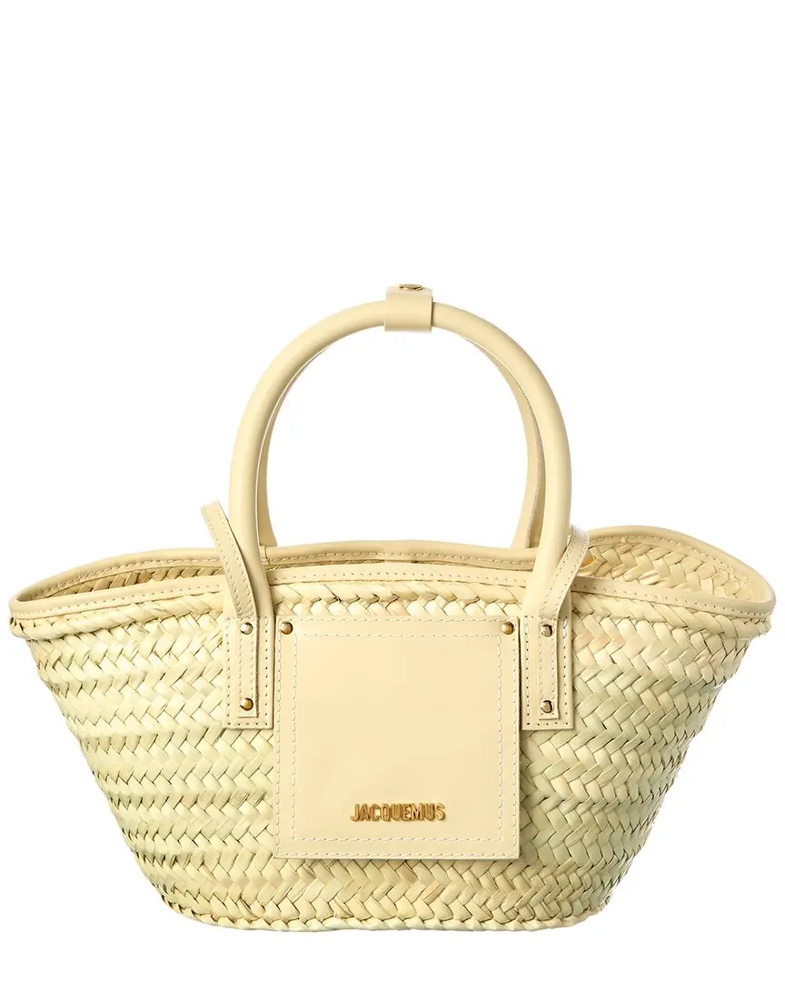 Jacquemus Le Petit Panier Leather Tote