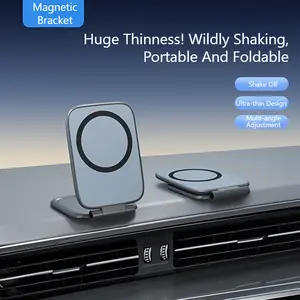 Magnetic phone holder, car navigation holder, foldable phone holder, magnetic iPhone holder