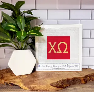 Chi Omega Needlepoint Kit
