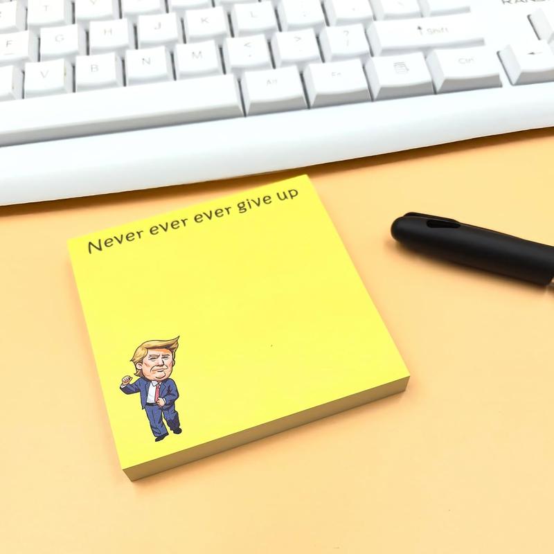 4-Pack Funny Motivational Comic Sticky Notes,Emotional Encouraging  it Notes,Humorous and Encouraging Gifts for Friends,Fun Office & School Supplies