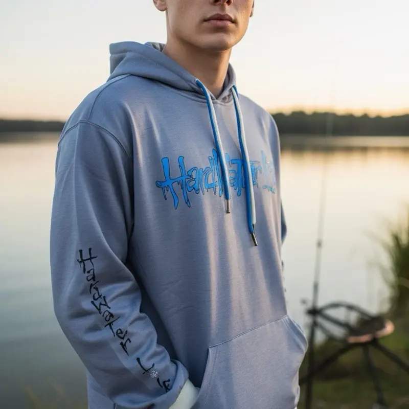 HardWater Life - Sublimated Hoodie Breathable Sublimation Menswear Stylish
