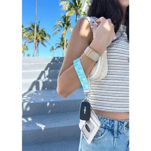 Ocean Hues Wristlet