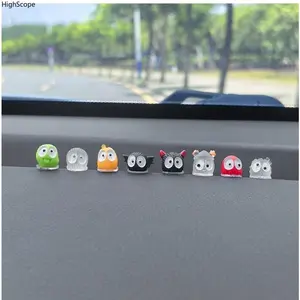 8PCS Cute Fairy Car Hanging Ornaments – Aesthetic Car Interior Decor, Elegant Dashboard & Desk Accessories for Women, Cute Gift Idea for Car & Office