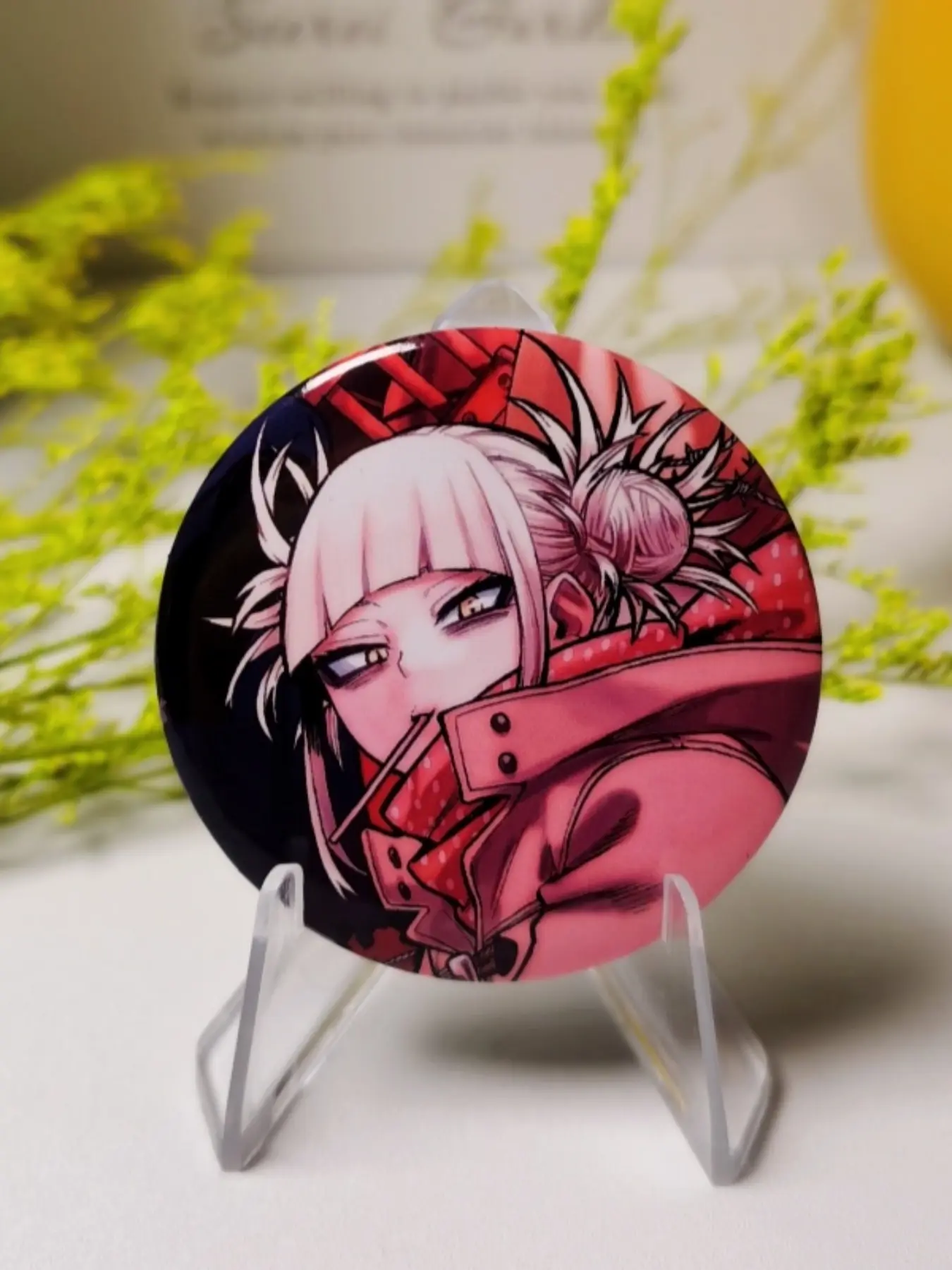 Cute Anime Character Pins, Unique Round Plastic DIY Buttons, Fashion Accessories for Jeans, T-Shirts, Backpacks & Hats, Boutonniere Pins