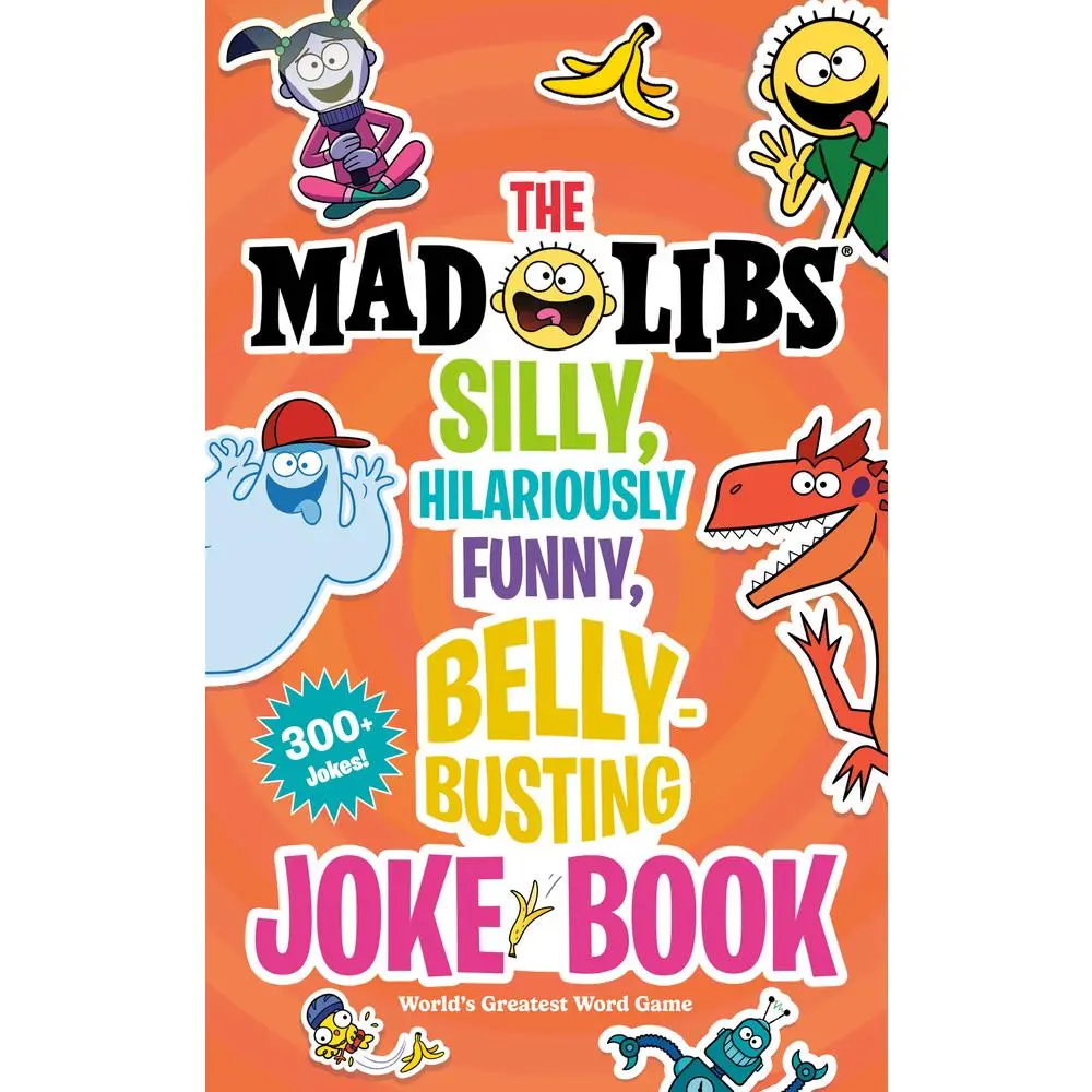 USED-The Mad Libs Silly, Hilariously Funny, Belly-Busting Joke Book: 300+ Jokes! by Wasserman, Stacy (Paperback)