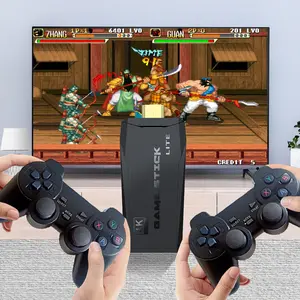 M8 Portable Game Console, Home Two Player Game Console, Classic Retro Wireless Video Game Stick, 2.4G Wireless Controller Plug And Play, The Best Choice For Gift Giving Halloween Christmas Gift -consol a