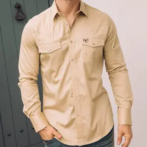 Platini Modern Fit Pearl Snap Shirt