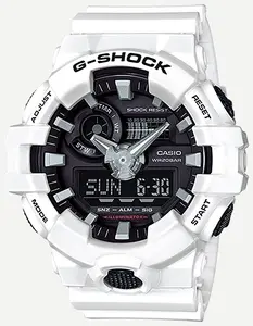 G-SHOCK GA700-7A Watch, White