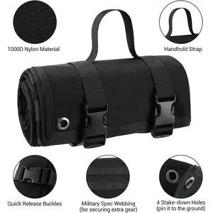 Outdoor Multifunctional Tactical Carry Mat, Foldable Camping Picnic Target Shooting Training Pad, Durable & Portable Design