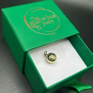 14k Gold Soccer Ball Pendant