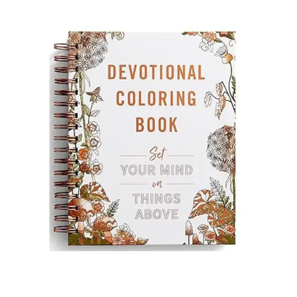 Set Your Mind on Things Above: Devotional Coloring Book Spiral-bound – Coloring Book, November 1, 2021