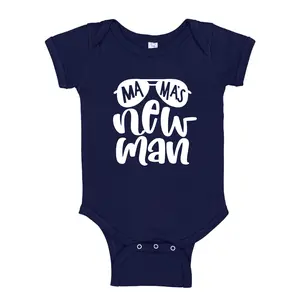 Mama's New Man Baby Bodysuit One Piece or Toddler Shirt, Mama's Boy Gift, Newborn Baby Boy Clothes, Gift for New Mom, Mother's Day Present