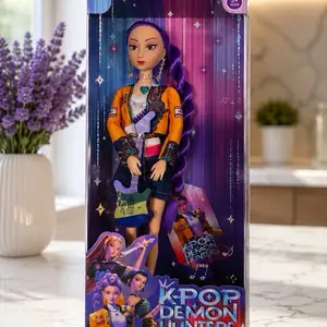 KPOP Demon Hunters Rumi Singing Doll Brand New in Box w/ Guitar
