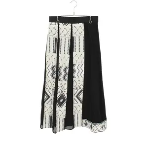 Pre-owned Other Cotton Small Leather Goods ADORE Tribal Jacquard Skirt