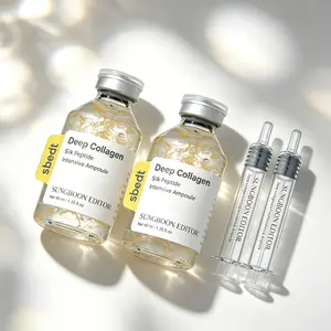 Sungboon Editor Silk Lifting Peptide Ampoule 1.35 fl oz, Collagen-Infused At-Home Facial Serum, Lifts Sagging Skin, Diminishes Wrinkles for Plump, Silky-Smooth Complexion