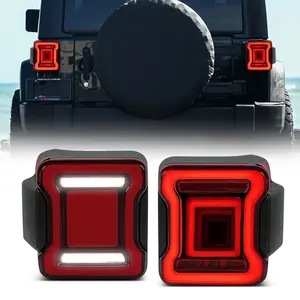 LED Taillights Assembly for 2007-2018 Jeep Wrangler JK JKU