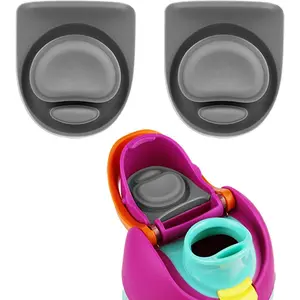 2pcs Replacement Stopper Compatible with Owala FreeSip 24oz 32oz, Water Bottle Top Lid for Owala 16/19/24/32/40oz Seal Bottle Cap Leak Proof Bottle Mouth Plug Parts Silicone Stopper Gasket Accessories