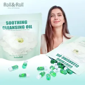 Roll&Roll Mini Makeup Remover,Natural Cleansing Oil – Waterproof Makeup Remover Oil, Nourishing and Gentle for Sensitive Skin&All Skin Types