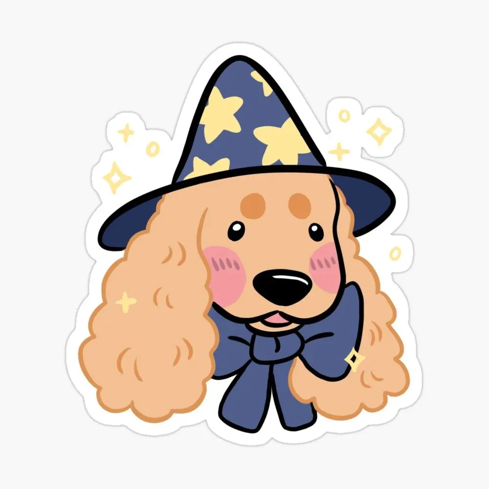 Cocker Spaniel Happy Ears Aesthetic Sticker – Best Gift for Pet Owners