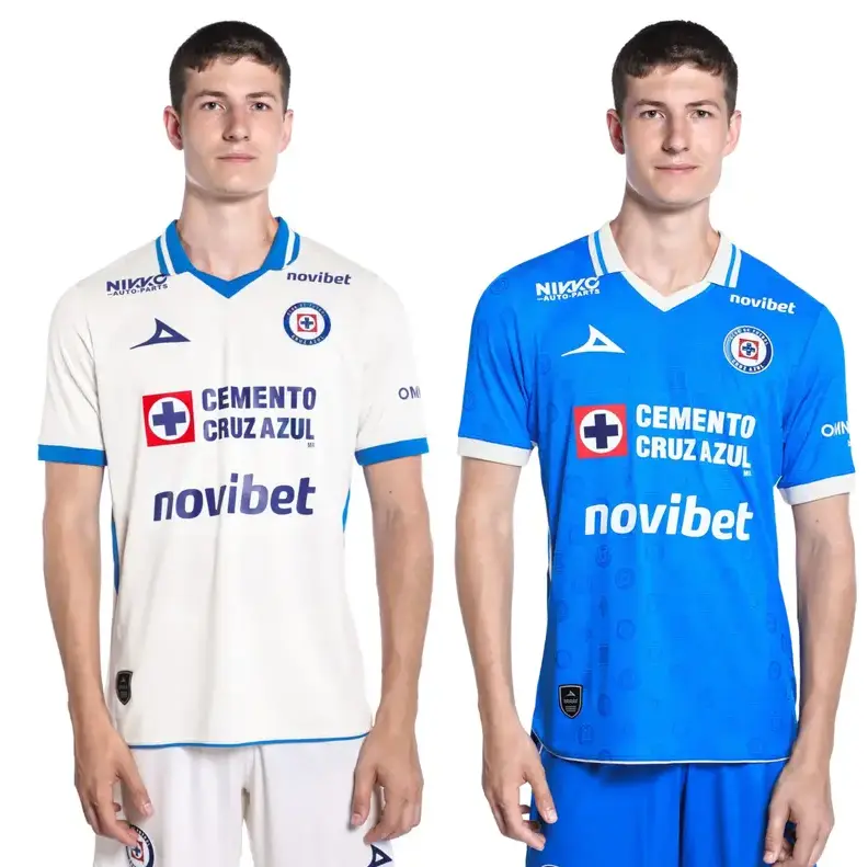 Cruz Azul Liga MX Soccer Jersey 2026-27, Home Blue Away White Football Fan Shirt for Men, Women & Youth