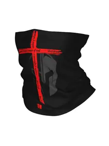 Thin Bandana Mask Neck Gaiter Wrap Scarf Headband Featuring The Armor of God from The Bible