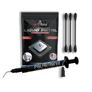 Polartronix Liquid metal thermal paste- 1.5 Gram for game console, cpu, gpu, laptop and more PS5 Thermal Paste