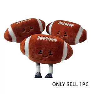 30cm Footed Football Toy, Adorable Plush Doll, Perfect for Parent-Child Games and Pet Teething Toys, Soft and Huggable Gift