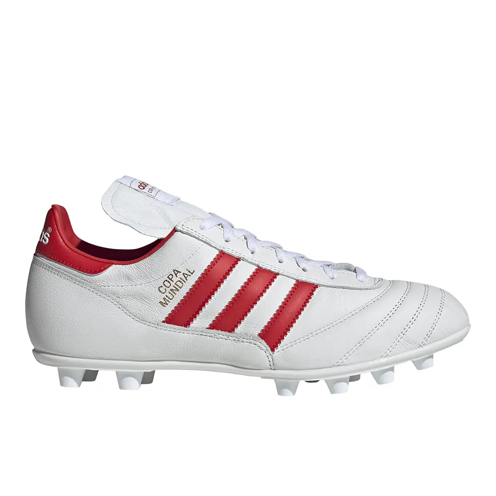 adidas Mens Copa Mundial Firm Ground Soccer Cleats - Red, White adidas Mens Copa Mundial Firm Ground Soccer Cleats - Red, White