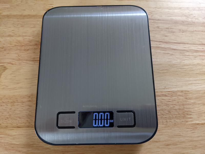 Digital Kitchen Scale: 11lb, Perfect Precision in a Compact Design (Get it in 1-5 Business days) Measuring Stainless