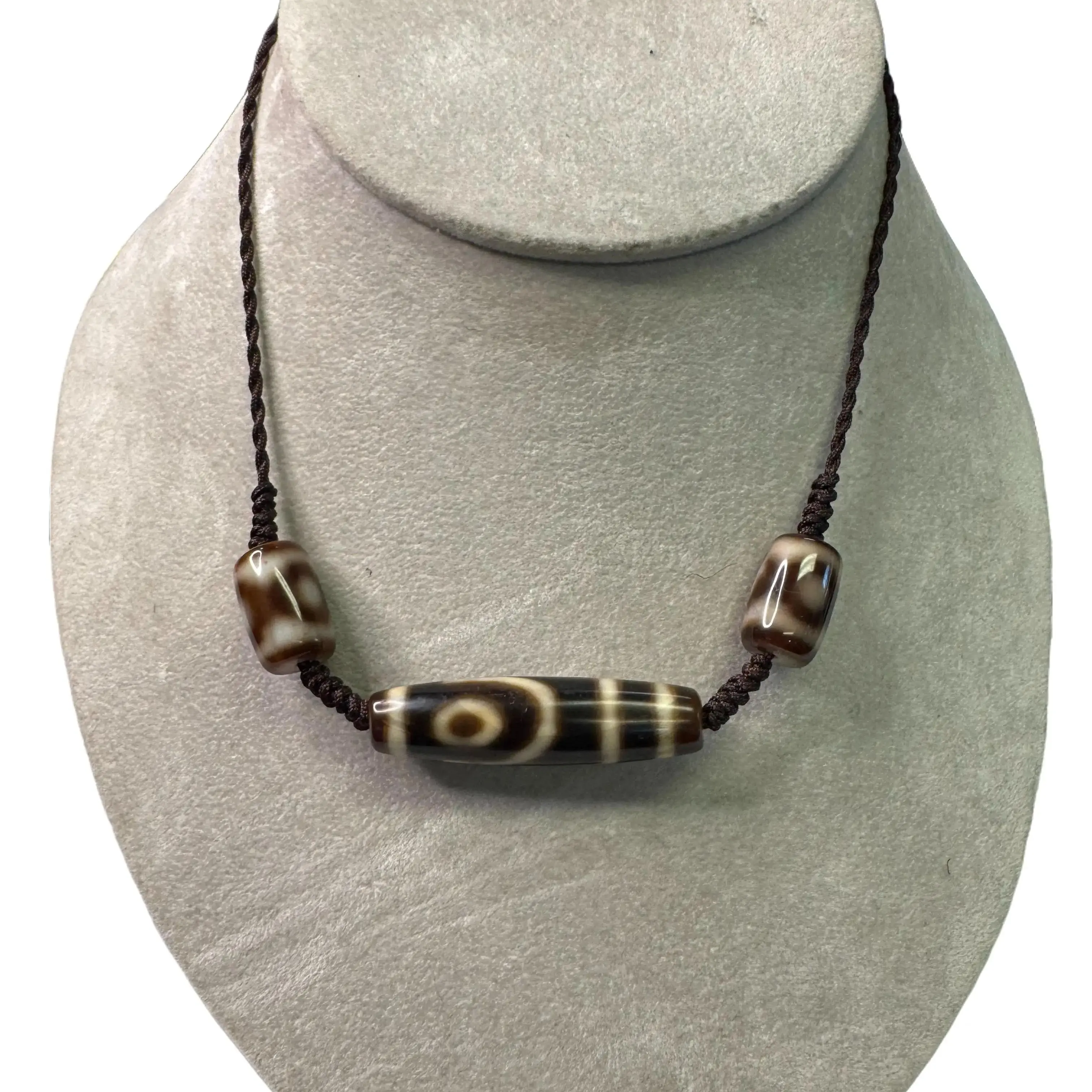 Dzi Bead Necklace