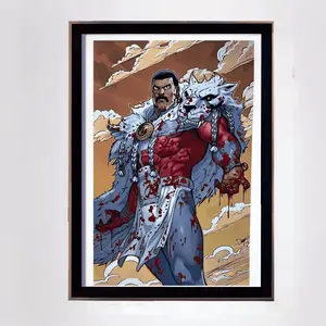 Thragg Poster Invincible Anime Poster Art Print Wall Decor Home Decor Gift For Anime Fans Essential Posters (No Frame) P Simple Posters (No Frame)