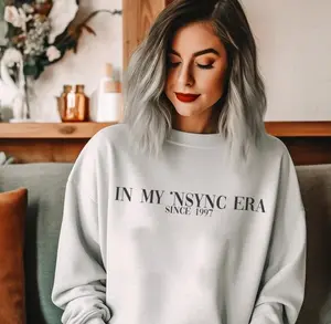 In my NSYNC Era Crewneck Sweatshirt, Boyband Hoodie, Nsync Sweatshirt, Millennial Sweatshirt, Nsync Gift, Gift for Women, Mom, Sister, Friend, Birthday