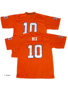 #10 Nix Rugby Jersey, Fashion Classic American Football Shirt, Comfortable Breathable, Lightweight Jersey, Sports Club School Competition Training