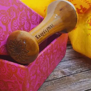 Face Massage Kansa Wand, Ayurvedic Facial Tool for Tension Relief & Skin Tone Improvement