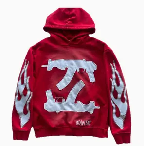 2026 Autumn New Collection 3D Digital Fashion Hooded Sweatshirt, Loose and Unique Pullover Shirt, Jogger Shirt Menswear Tops Man Long Sleeve