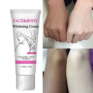 Face and Body Brightening Cream - Brightening Skin Cream, ideal for makeup on the face, neck, armpits, joints, etc., gently formulated to provide brightening and moisturizing, suitable for men and women