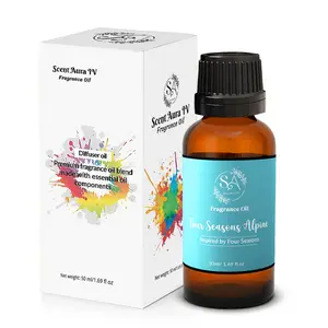 Scent Aura IV Four Seasons Alpine Diffuser Oil  50ml Inspired by The Four Seasons Hotel- Oil Diffuser Safe for Kids & Pets