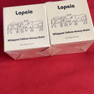 Product Review of Lopeie Whipped Grass-Fed Beef Tallow Honey Balm - 4 Oz,Moisturizing Cream for Soft, Smooth Skin - Handmade All-Natural Moisturizer - Lavender from F**🇻