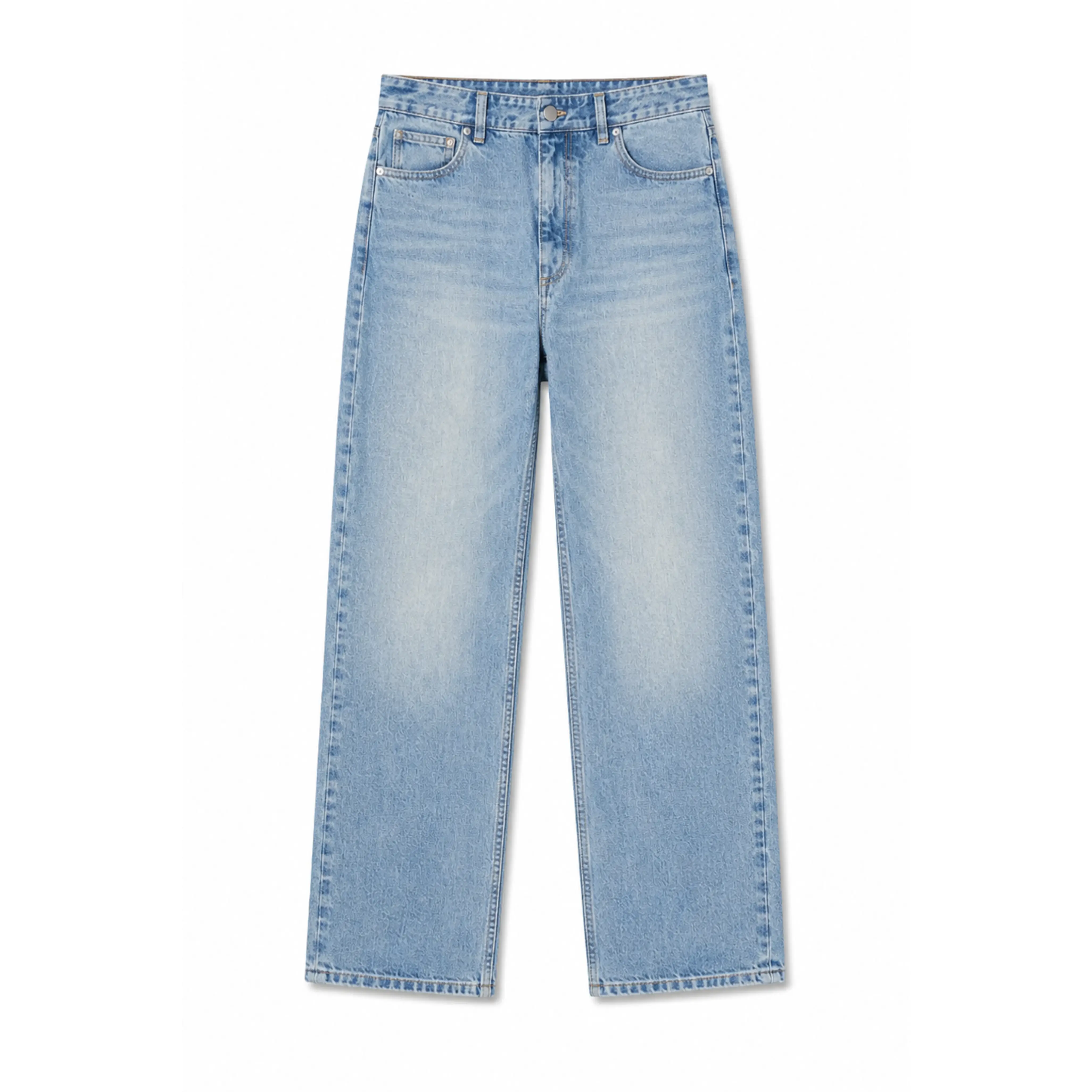 Selvedge Denim 5 Pocket Alec Jean - Classic Wash