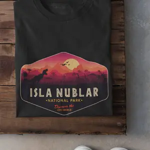 Jurassic Park TShirt, Isla Nublar Shirt, Jurassic World Parody Shirt, Visit Isla Nublar National Park, Universal Studios Shirt, Unisex Tee