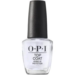 OPI Nail Lacquer Top Coat Clear Polish Classic Quick Drying High Shine Gel-like Volumizing Matte Finish Chip Resistant High-Gloss Long Lasting Protects Color & Nails